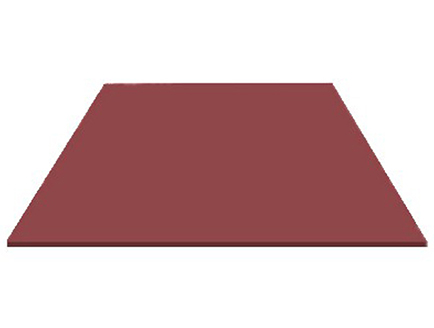 Лист плоский (ПЭП-01-3011-0.45) красно-коричневый