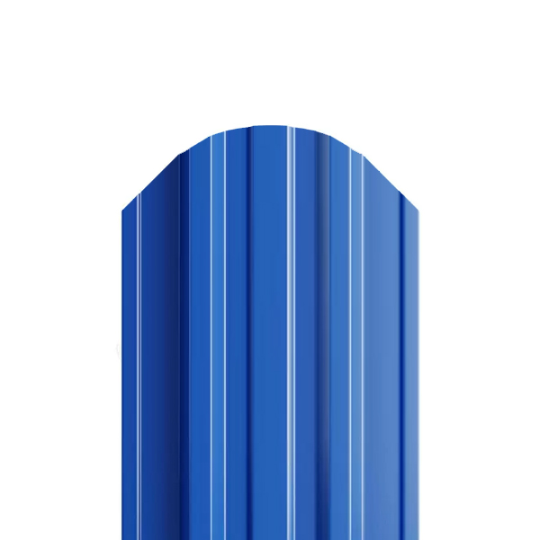 Евроштакетник Люкс "ПС" (135 мм) сигнально-синий RAL 5005 0,45