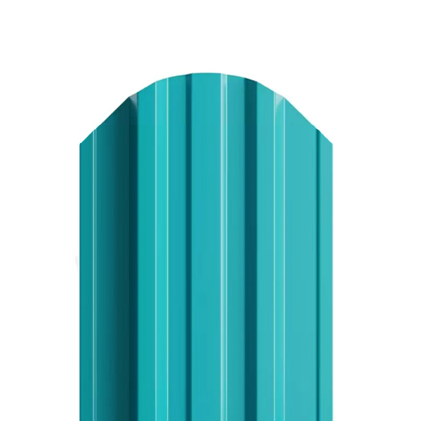 хххЕвроштакетник Люкс "ПС" (135 мм) синяя вода RAL 5021 0,45 1,5 м. (М***)