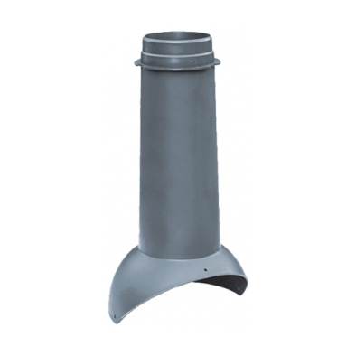 Выход вентиляции KROVENT VT Pipe (серый) (Универсальная труба)XXX45м2