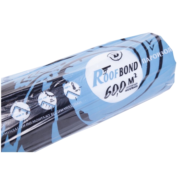 Пленка пароизоляционная ROOFBOND 60м2 (1,6x37,5м) / Ветрозащита АТМОСФЕРА B фасадная 