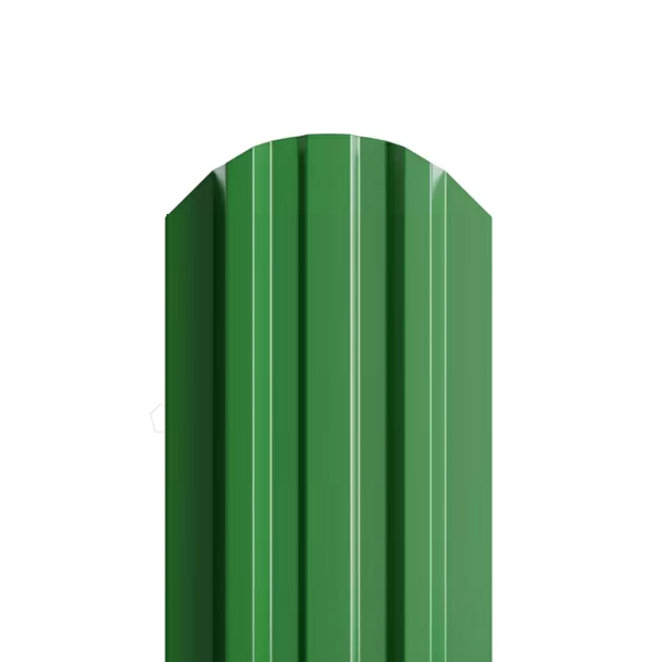 Евроштакетник Люкс "ПС" (135 мм) зеленая мята RAL 6029 0,45 