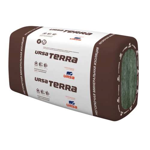 URSA TERRA 37 PN 20-1250-610-50 (15,25 м2; 0,762 м3)(6 шт) упаковка								
