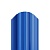 Евроштакетник Люкс "ПС" (135 мм) сигнально-синий RAL 5005 0,45