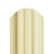хххЕвроштакетник Люкс "ПС" (135 мм) св-слоновая кость RAL 1015 0,45 1,5 м