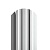 Штакетник металлический МП LANE-O (фигурный) 16.5x99 (ПЭД-01-9003/9003-0,45) двустор.