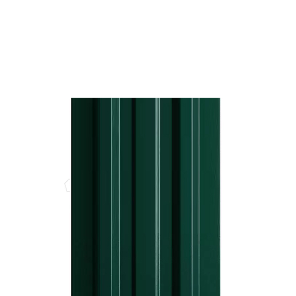Штакетник металлический МП LANE-T (прямой) 16.5x99 (ПЭ-01-6005-0,45)