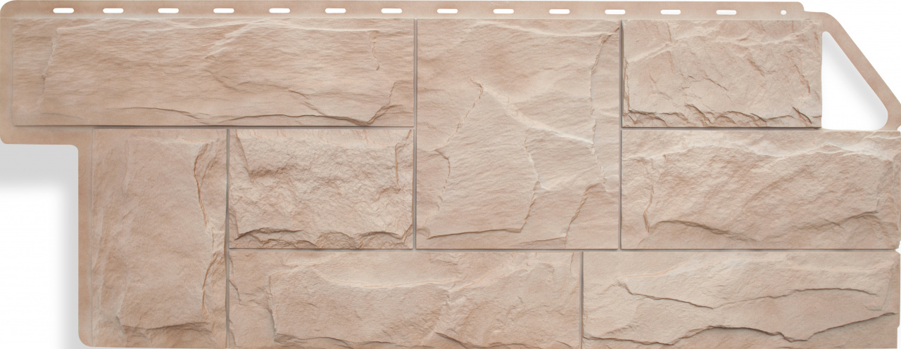 Фасадная панель (гранит) Альта-Профиль 1130х470х23мм 0,46м2 Саянский