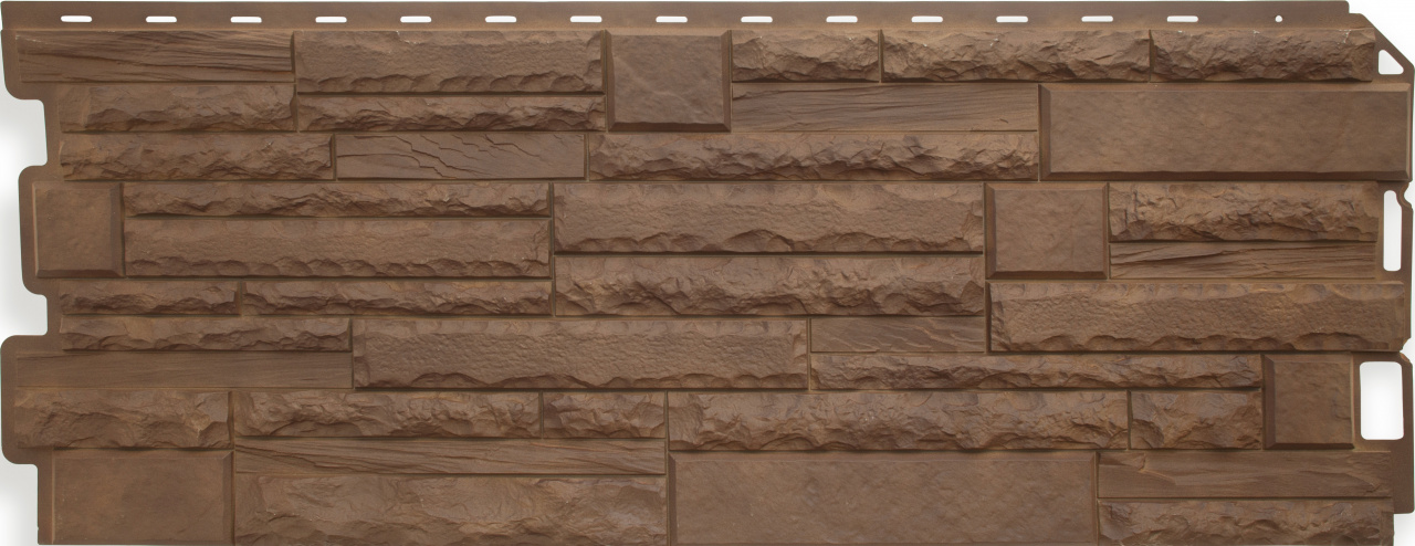 Фасадная панель (камень скалистый) Альта-Профиль 1160x450x23мм 0,47м2 Тибет