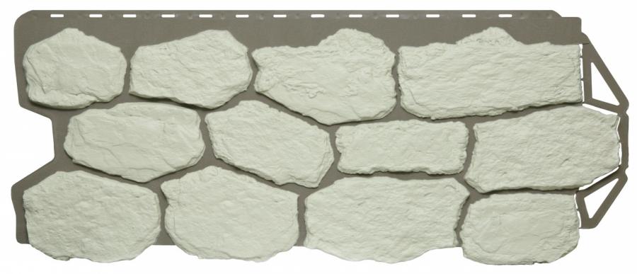 Фасадная панель (бутовый камень) Альта-Профиль 1130х470х27мм 0,45м2 Норвежский