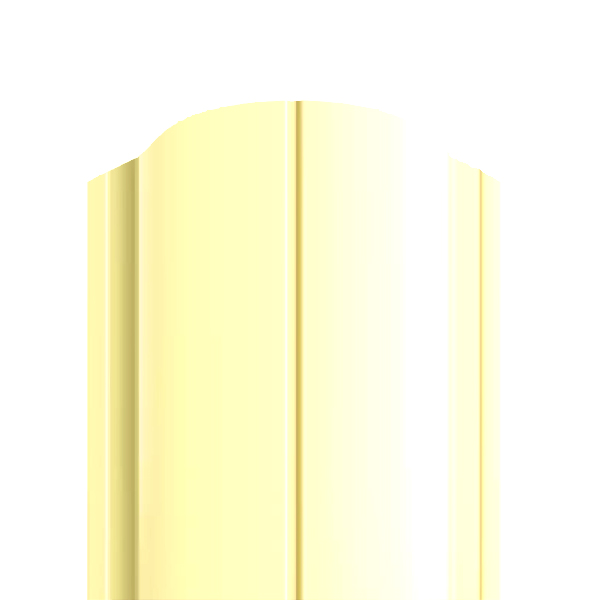 Штакетник металлический МП ELLIPSE-O (фигурный) 19*126 (ПЭ-01-1015-0,45)