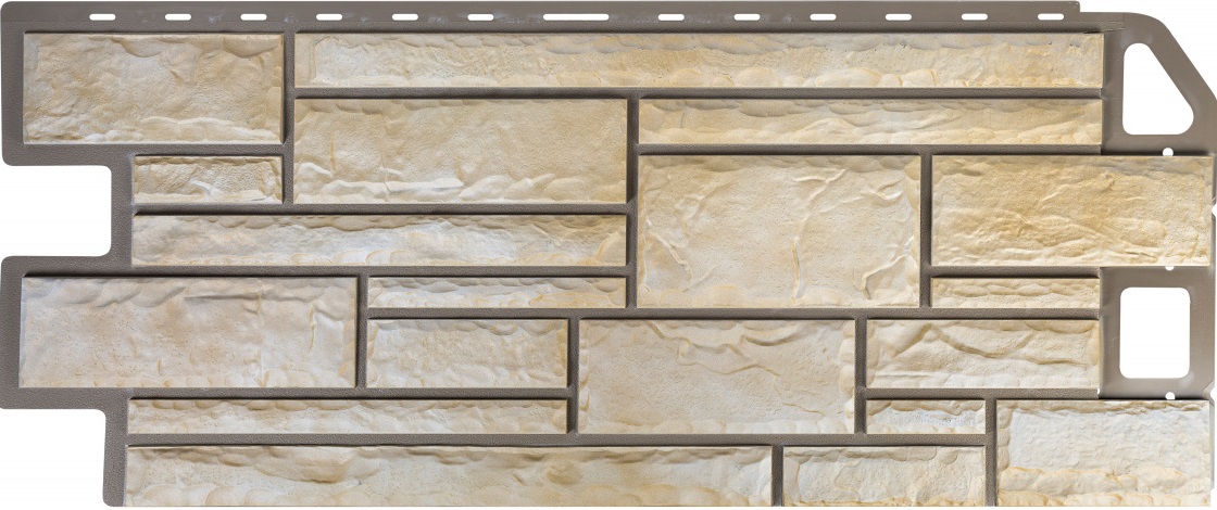 Фасадная панель (камень) Альта-Профиль 1140x480x23мм 0,46м2 Песчаник