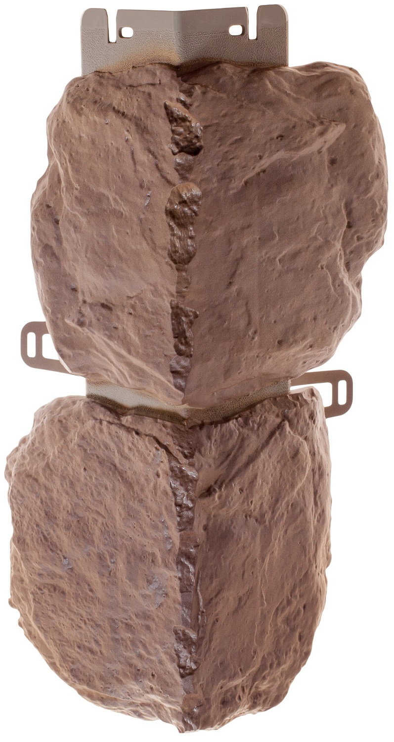 Наружный угол (бутовый камень) Альта-Профиль 440 х 180 х 43 мм Скифский Н