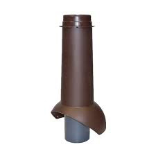 Выход канализации KROVENT VT Pipe 110 is изолиров. (коричневый)