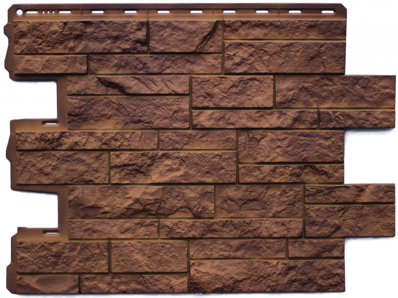 Фасадная панель (Камень Шотландский) Альта-Профиль 800х590х24мм 0,38м2 Блэкберн