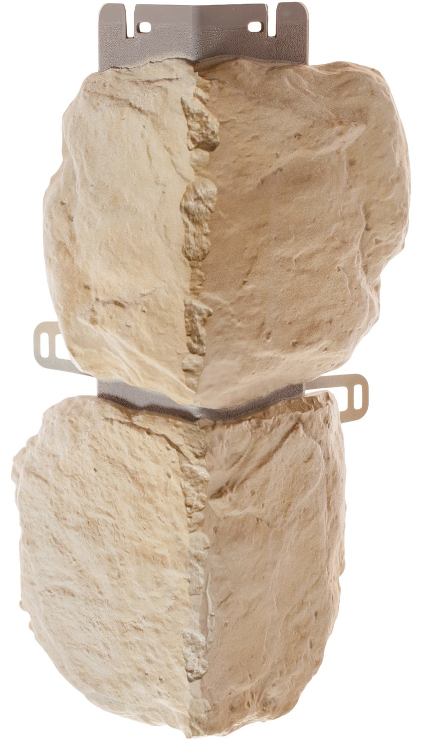Наружный угол (бутовый камень) Альта-Профиль 440 х 180 х 43 мм Бальтийский Н