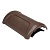 Коньковый вентиль Pelti KTV/harja для металлической кровли (RAL8017 коричневый шоколад)